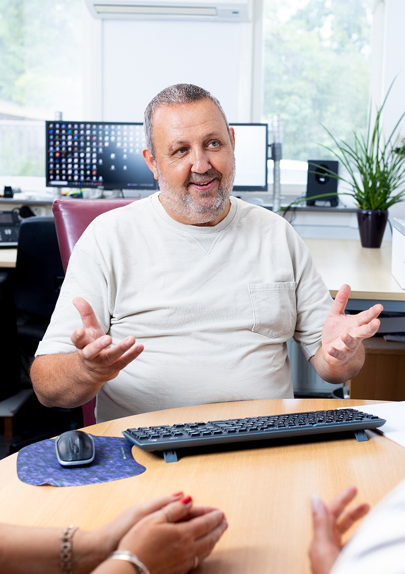 Adviesgesprek met Theo van Uem