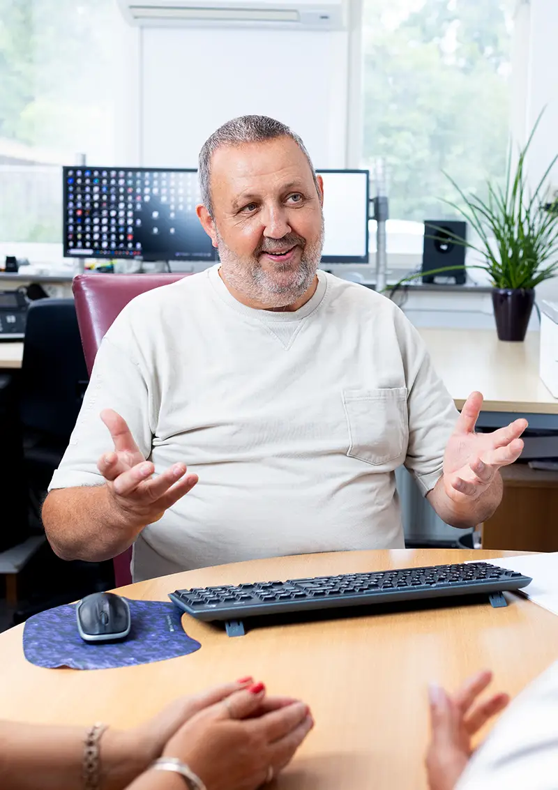 Adviesgesprek met Theo van Uem